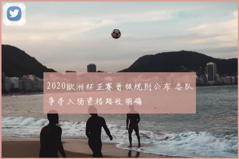 2020欧洲杯正赛晋级规则公布 各队争夺入场资格路径明确